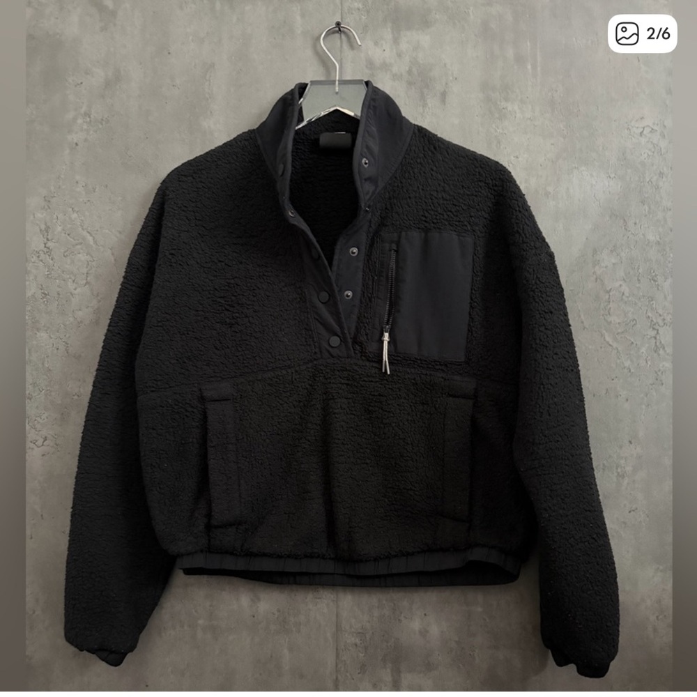 Vuori Cozy Sherpa Pullover Jacket size XS B3348